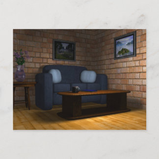 Living Room Postcard
