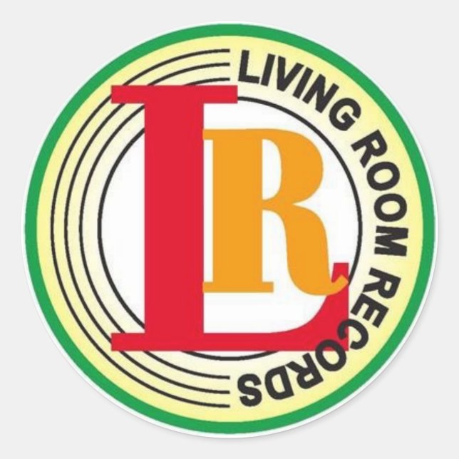 Living Room Records - Stickers (Front)