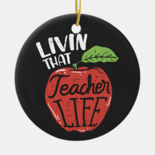 Living That Teacher Life Head of School Ceramic Tree Decoration