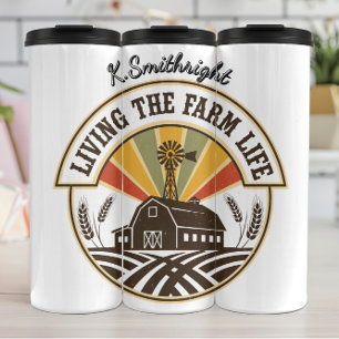 Living the Farm Life Thermal Tumbler