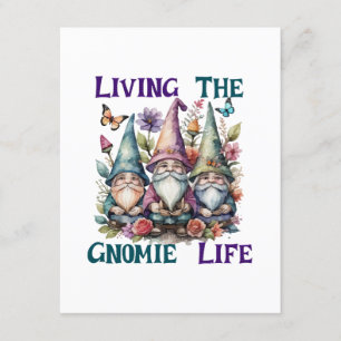 Living The Gnome Life Enclosure Card