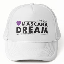 Living the Mascara Dream Trucker Style Hat