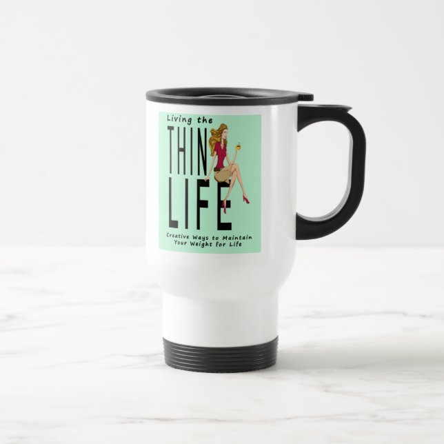 Living the Thin Life Tall Mug (Right)