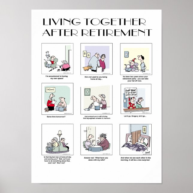 Living Together After Retirement - poster #1 (Front)