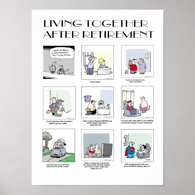 Living Together After Retirement - poster #2 (Front)