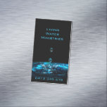 Living Water Ministries Magnetic Business Card<br><div class="desc">"Living Water Ministries" calling cards and magnets … These make great witnessing cards. Personalise with your name or the name of your group, fellowship or ministry, your phone and other contact details. This is a great ‘leave behind’ that’s not your work business card. Personalise the card by adding your name...</div>