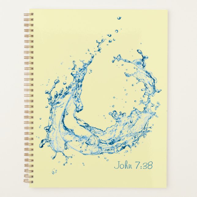 Living Water  Planner (Front)