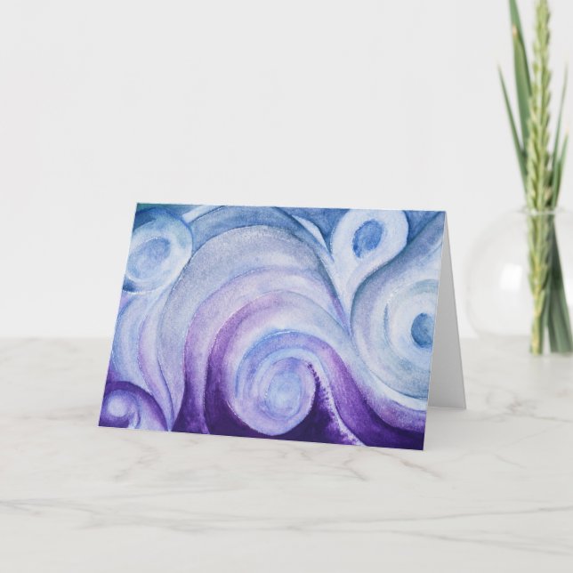 Living Waters Greetings Card (Front)