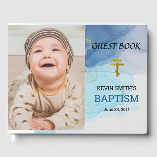 Living Waters Orthodox Christian Baptism Guest Book