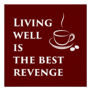 Living Well is the Best Revenge Poster