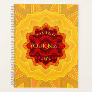 Living Your Best Life Art Deco Planner