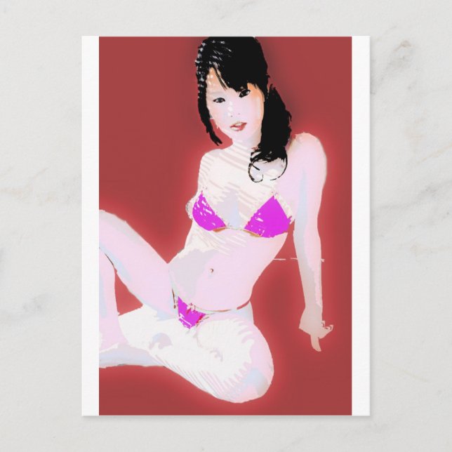 LivingDoll1 Postcard (Front)
