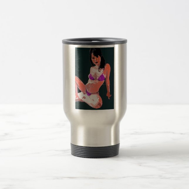 LivingDoll 2 Travel Mug (Center)