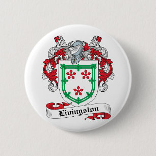 Livingston Family Crest 6 Cm Round Badge