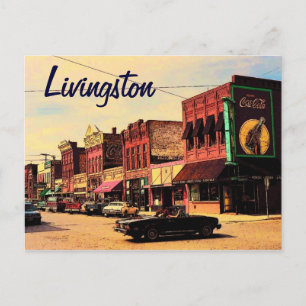 Livingston Montana Postcard