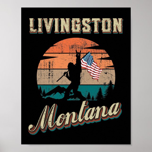 Livingston Montana Poster (Front)
