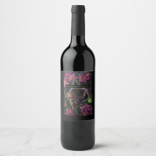 Livingstone Flying Fox Wine Label