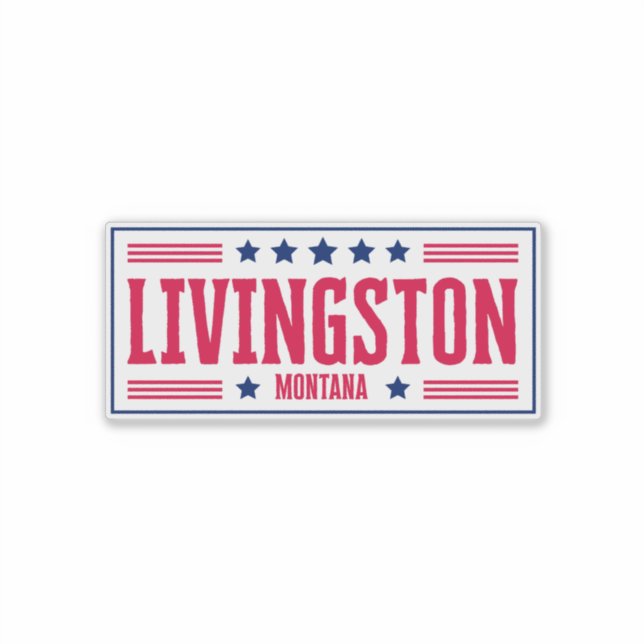 LIVINGSTONE MONTANA Stars & Stripes (Front)
