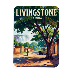 Livingstone, Zambia Zambia Magnet