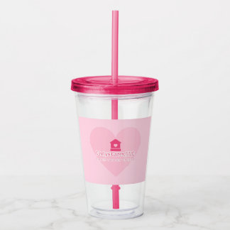 Liviys Cares Logo Acrylic Tumbler