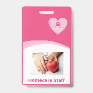 Liviys Cares Logo ID Badge