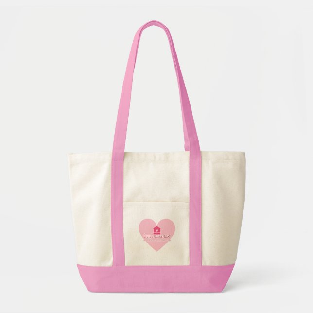 Liviys Cares Logo Tote Bag (Front)