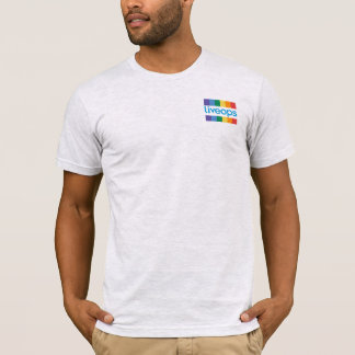 Livoeps "Pride" Logo Left Chest T-Shirt