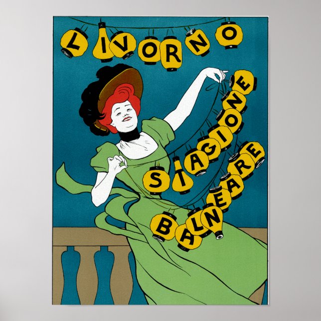 Livorno ~ Stagione Balneare Poster (Front)