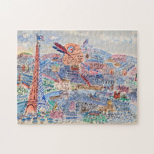 Livre d’or de Marianne | Raoul Dufy Jigsaw Puzzle (Horizontal)