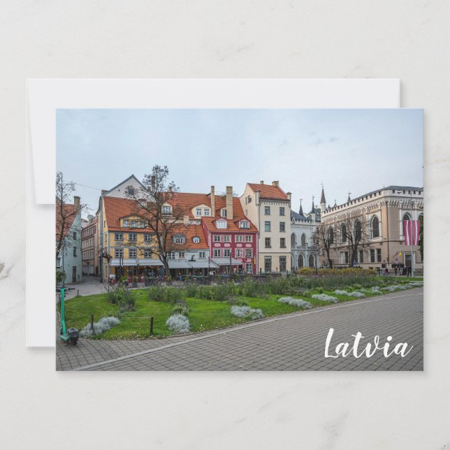 Livu square in Riga, Latvia (Front)