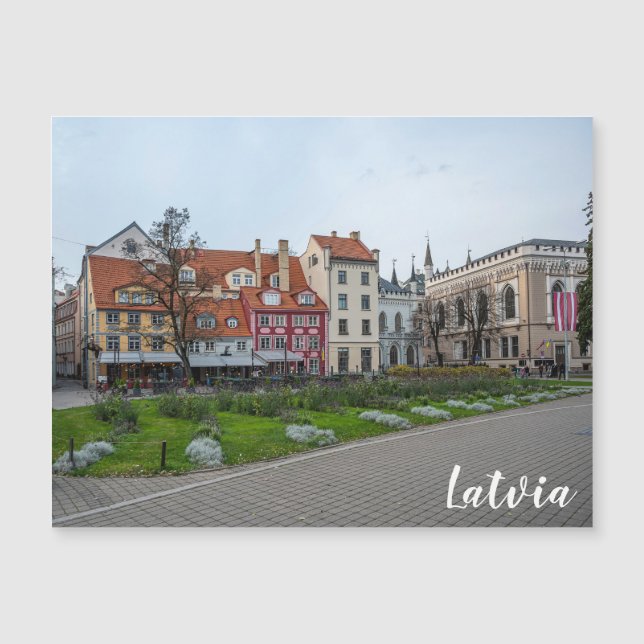 Livu square in Riga, Latvia (Front)
