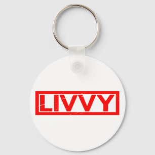 Livvy Stamp Key Ring