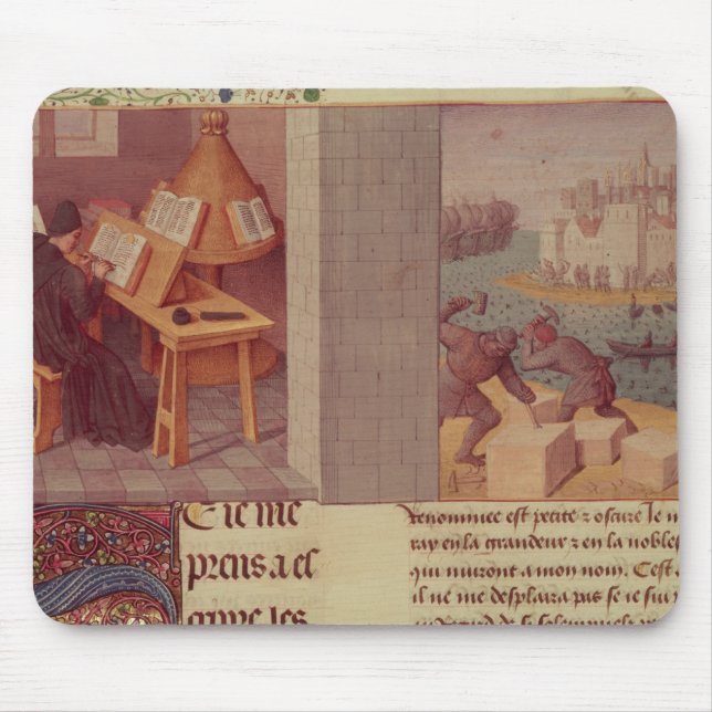 Livy  Writing and the Foundation of Rome Mouse Mat (Front)