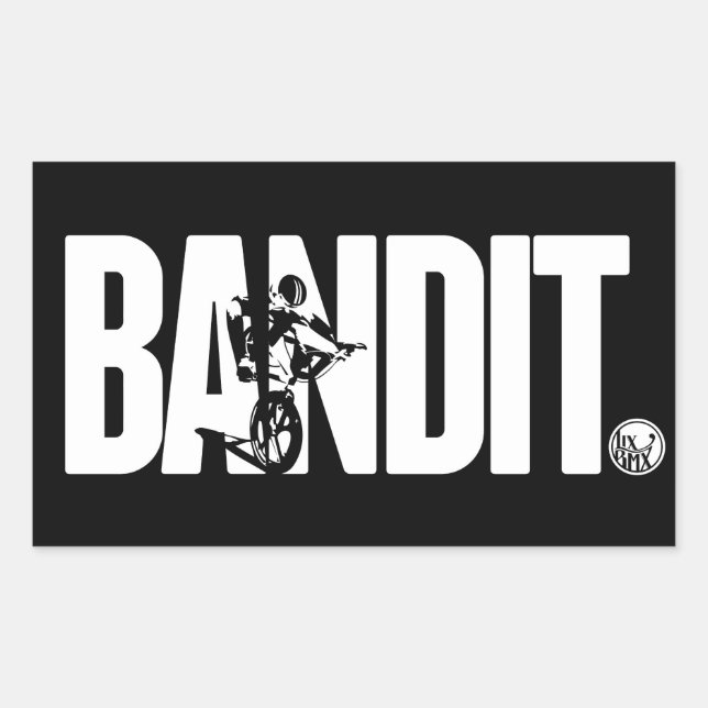 LixBMX ‘Bandit’ Stickers (Front)