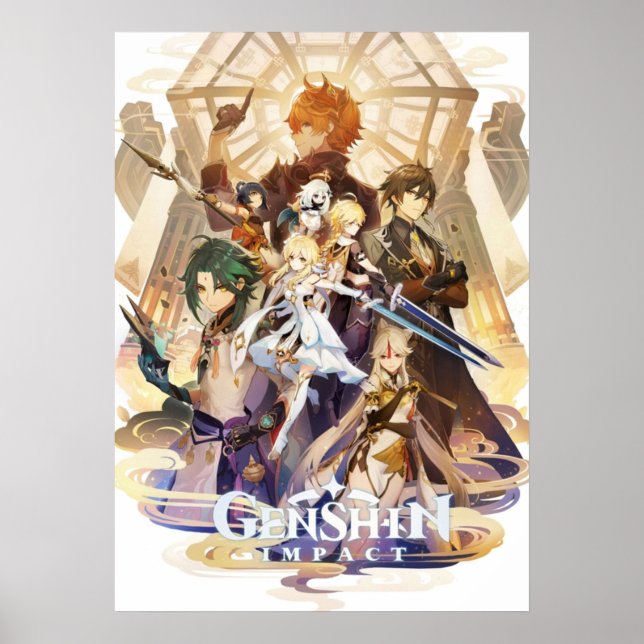 Liyue  Genshin Impact Poster (Front)