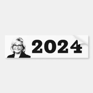 LIZ CHENEY 2024 BUMPER STICKER