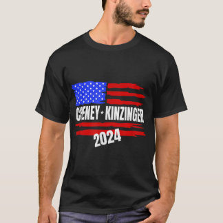 Liz Cheney Adam Kinzinger for President 2024  T-Shirt