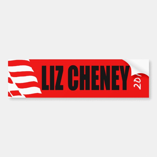 LIZ CHENEY BUMPER STICKER (Front)