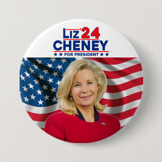 Liz Cheney for President '24 7.5 Cm Round Badge