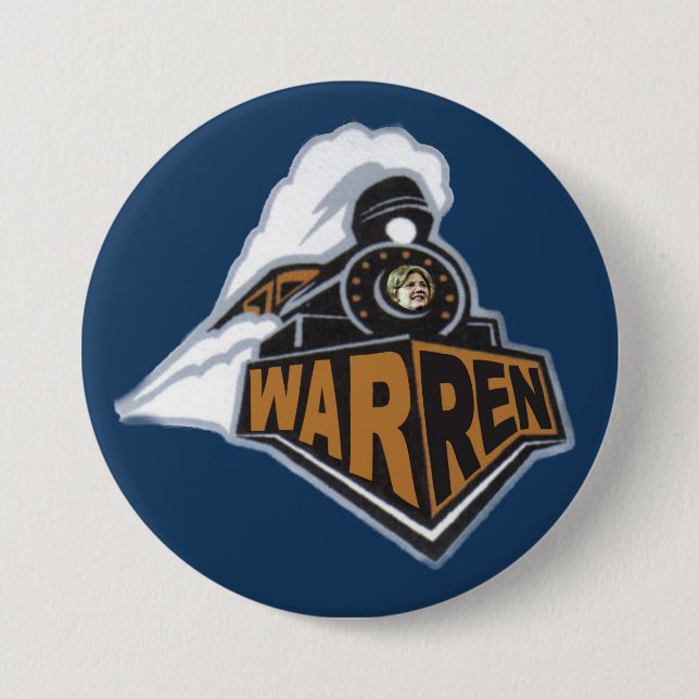 Liz Warren 2016 7.5 Cm Round Badge (Front)