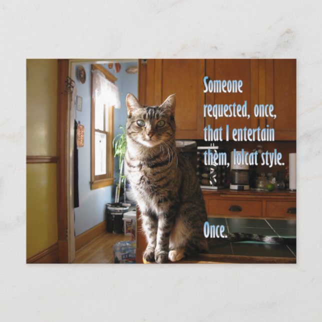 Liza Bean Bitey (TM) Postcard 3 (Front)