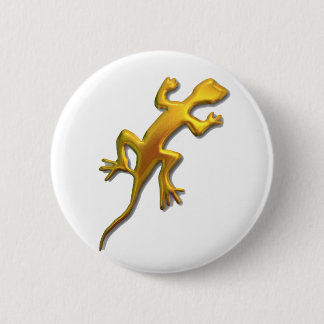 Lizard 6 Cm Round Badge