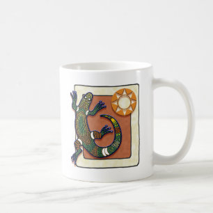 Lizard and Sun Coffee Mug