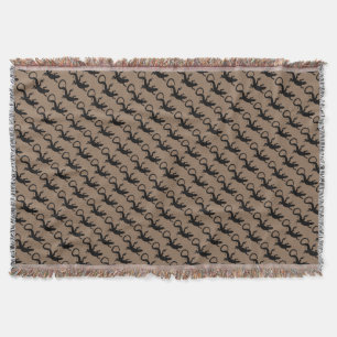 Lizard Art Blankets Reptile Lizard Throw Blanket