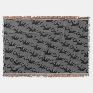 Lizard Art Blankets Reptile Lizard Throw Blanket