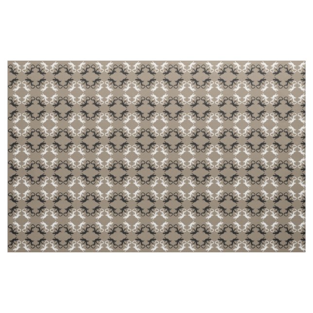 Lizard Art Fabric Reptile Lizard Pattern Fabrics (Yard)