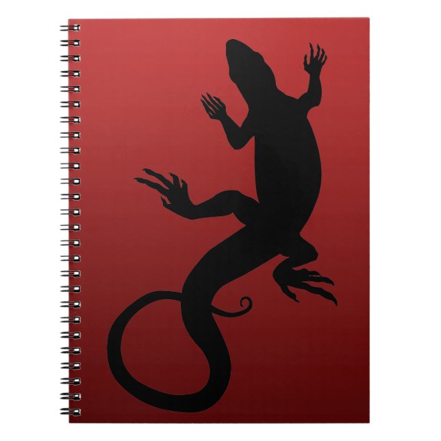 Lizard Art Notebook Reptile Art Journal Book (Front)