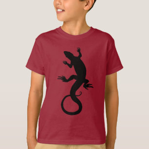 Lizard Art Shirts Kid's Lizard Shirt Long Sleeve