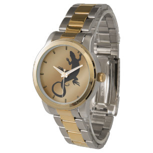 Lizard Art Watch Cool Reptile Art Wrist Watch