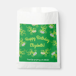 Lizard Birthday Party Favour Bags